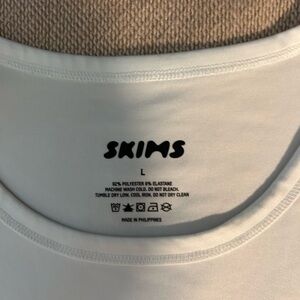 SKIMS Men’s White Tank Top